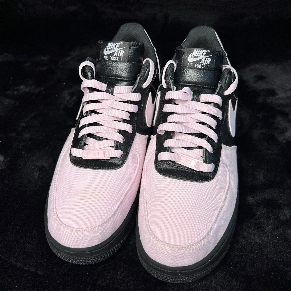 Nike Air Force 1 Low By You DV3892-900 Mens 14 Running Shoes Pink Black Sneaker - Picture 2 of 9